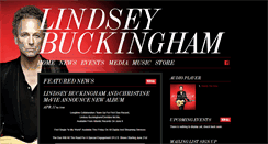 Desktop Screenshot of lindseybuckingham.com